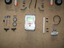 LEGO robot build